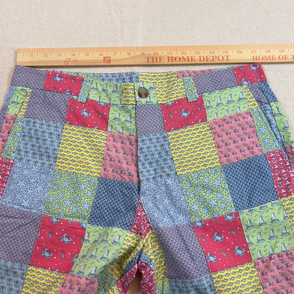 Vineyard Vines Men's Patchwork Printed Shorts Siz… - image 4